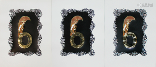 Erte 666 (3 Prints)