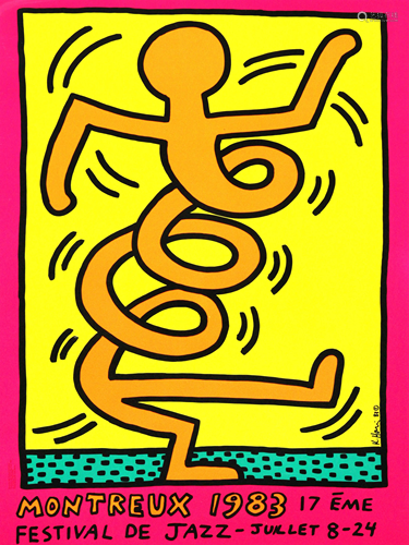 Keith Haring - Montreaux Jazz Festival