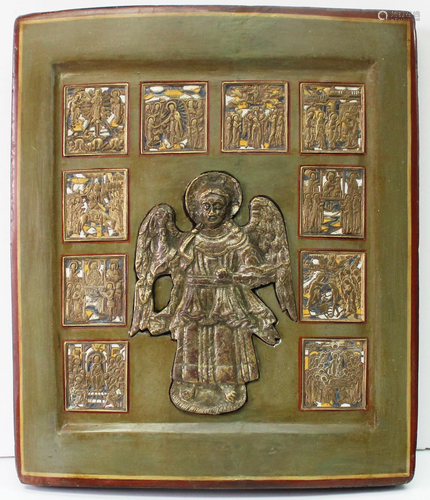 Unknown Artist - Russian Icon of Christ in Silence with