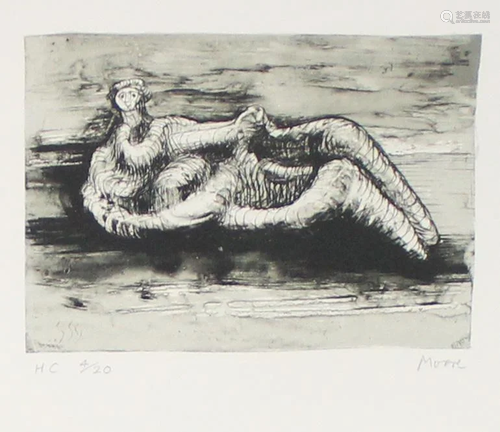 Henry Moore - Reclining Woman