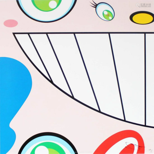 Takashi Murakami - Untitled VII from We Are the Square
