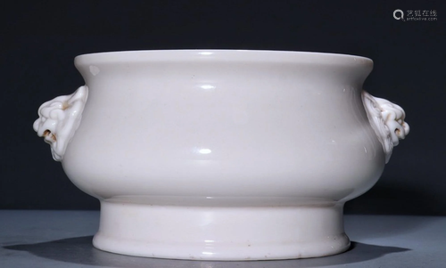 DEHUA WHITE GLAZE CENSER