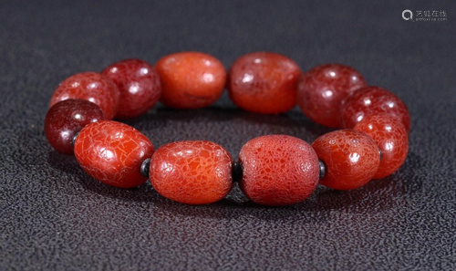 AMBER STRING BRACELET