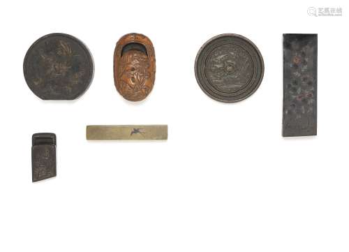 A miscelleanous group of scholar's objects 16th to 19th cent...