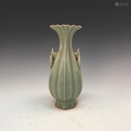 Chinese Longquan Kiln Bottle Vase