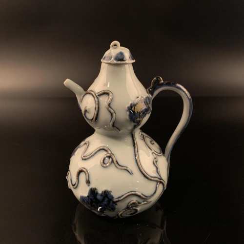 Chinese Blue and White Flagon