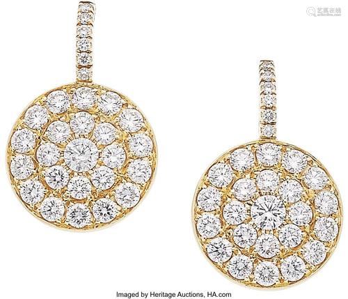 Crivelli Diamond, Gold Earrings Stones