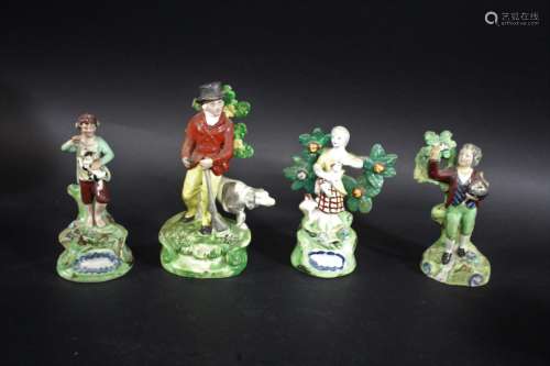 PEARLWARE FIGURES including Sportsman, modelled as a gent ho...