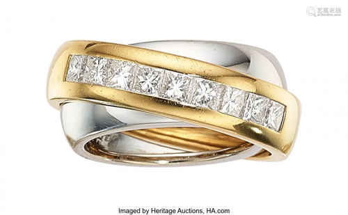 Cartier Diamond, Gold Ring, French Stones