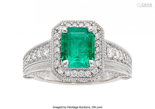Michael von Krenner Emerald, Diamond, White Gold