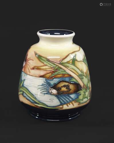 MOORCROFT LIMITED EDITION VASE in the King of the Waterways ...