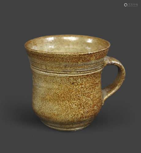 BERNARD LEACH - ST IVES STONEWARE CUP inscribed Mary, the sm...