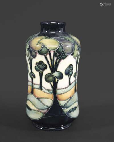 MOORCROFT LIMITED EDITION VASE in the Tribute to Trees desig...