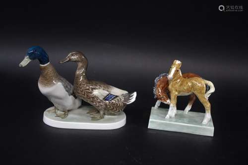 ROYAL WORCESTER FOALS - DORIS LINDNER Model No 3152, and des...