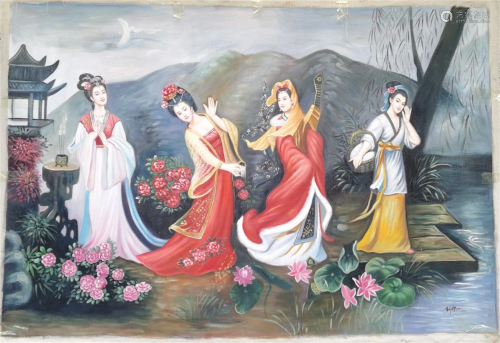 A Chinese Oil Painting