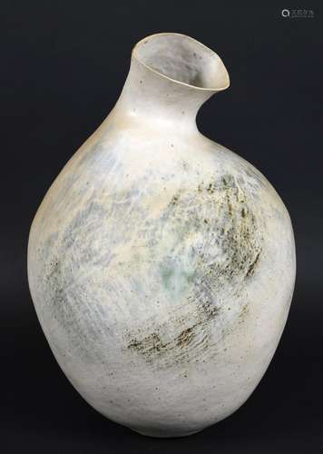 BETTY BLANDINO (1927-2011) - LARGE STUDIO POTTERY VASE an un...