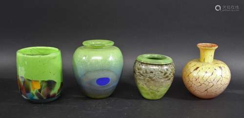 STUDIO GLASS a variety of contemporary glass items including...