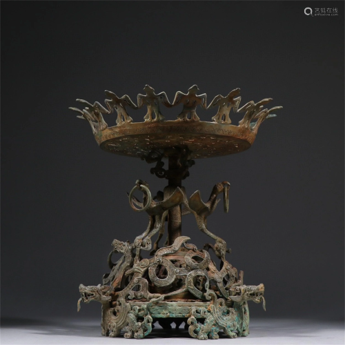 A Chinese Bronze Decoration