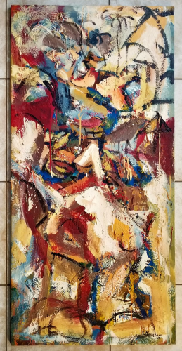 Eugene Leroy 1969 Oil canvas