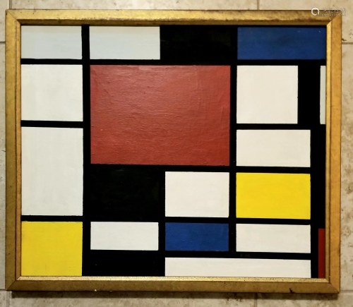 Piet Mondrian Oil Canvas