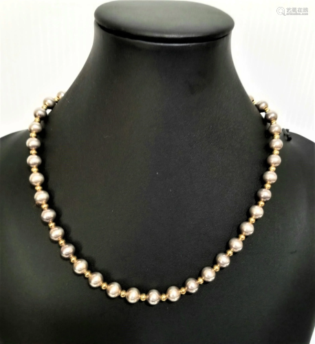Amazing MD Sterling Beads Necklace