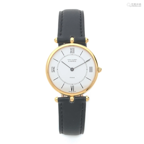 VAN CLEEF & ARPELS CLASSIQUE A 18K gold quartz