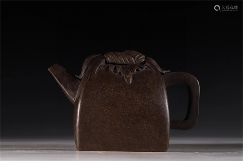 A Yixing Zisha Teapot