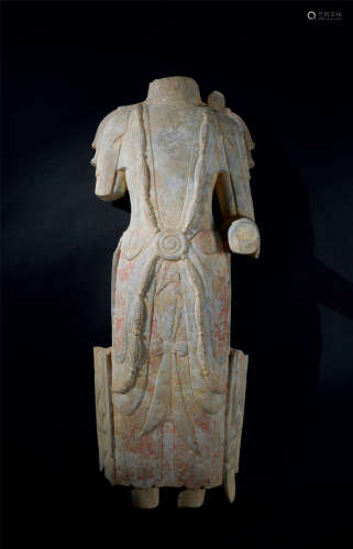 北齐（550～577） 石雕佛残身像