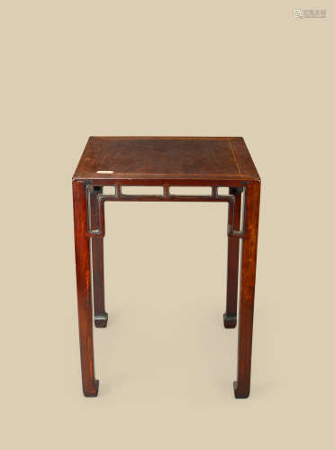清代（1644～1911） 红木方桌