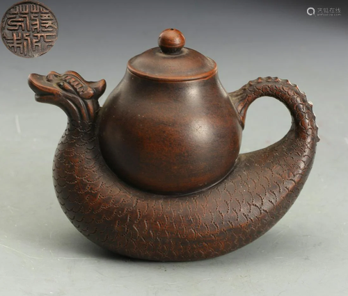 ZISHA BEAST SHAPE TEAPOT