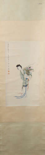 A Lu xiaoman's maid painting