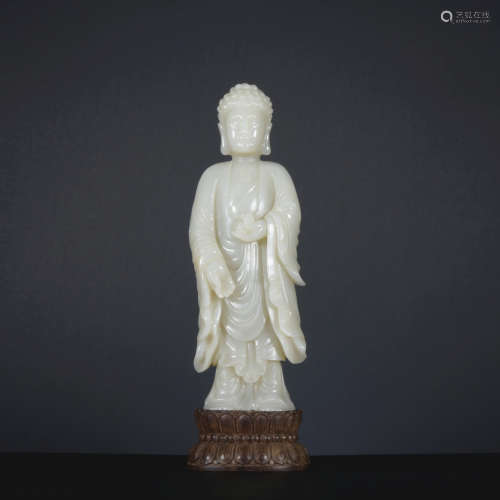 A jade statue of Guanyin