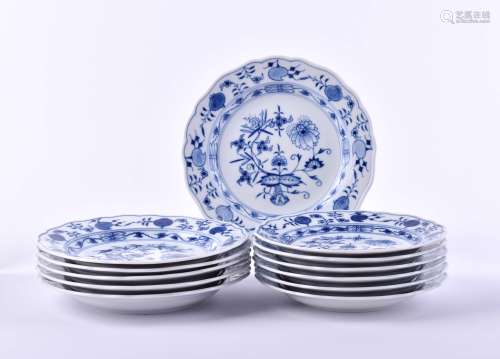 12 Teller Meissen | 12 plates Meissen