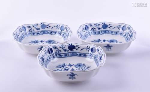 3 Schüsseln Meissen | 3 bowls Meissen