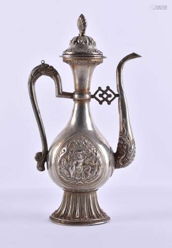 Silberkanne Tibet 19. Jahrhundert | Silver pot Tibet 19th ce...