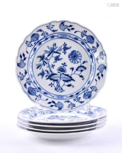 5 Teller Meissen | 5 plates Meissen