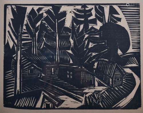 Karl SCHMIDT- ROTTLUFF (1884-1976) | Karl SCHMIDT- ROTTLUFF ...