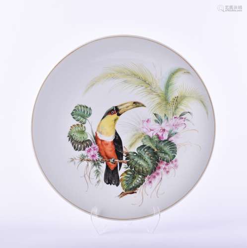 großer Prunkeller Meissen | large pomp plate Meissen