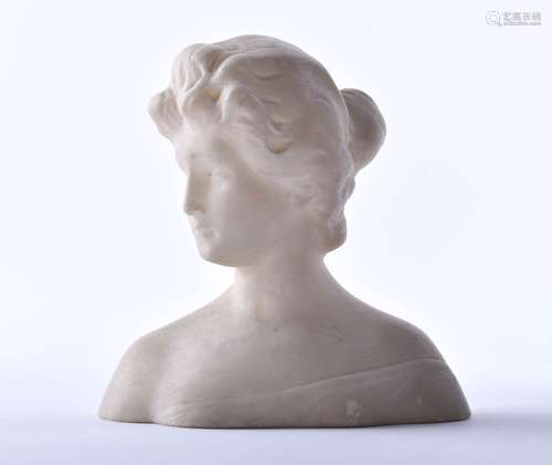 Jugendstilbüste um 1900 | Art Nouveau bust around 1900