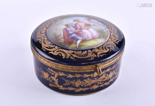 Porzellan Deckeldose Sevres | Porcelain cover box Sevres
