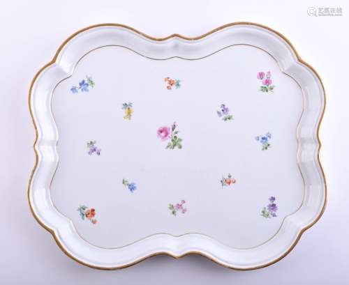 Tablett Meissen um 1900 | Tray Meissen around 1900