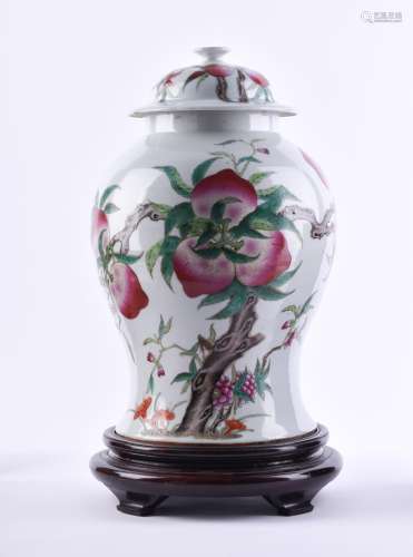 Deckelvase China Qing-Dynastie | Lid vase China Qing dynasty