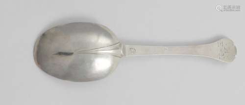 A WILLIAM & MARY ASCRIBED NORTH COUNTRY TREFID SPOON with a ...