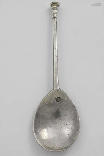 A JAMES I SEAL TOP SPOON the terminal with pricked initials ...