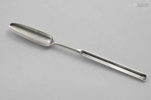 A GEORGE II MARROW SCOOP by Lawrence Johnson, London 1750; 8...