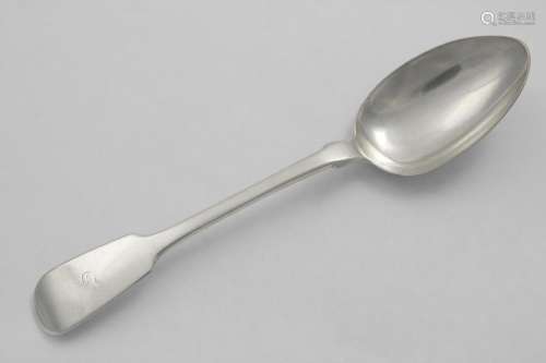 AN EARLY VICTORIAN PROVINCIAL FIDDLE PATTERN TABLE SPOON ini...