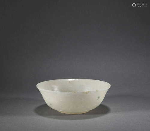 Qing Dynasty - Hetian Jade Bowl