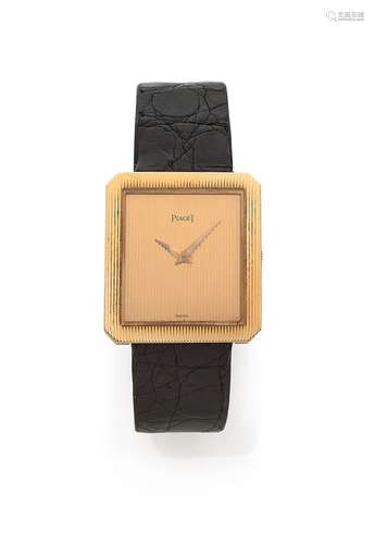 PIAGET Protocole, ref. 9154, n° 377596Vers 1981Montre bracel...