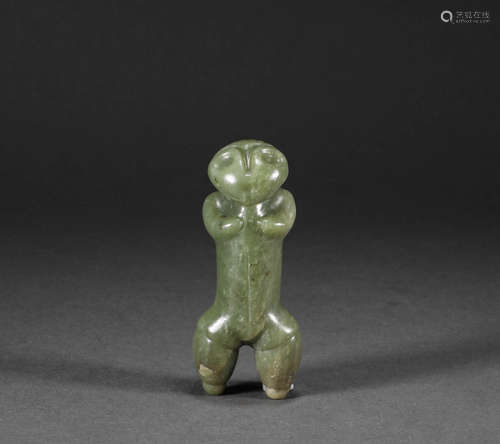 Hongshan Culture Jade Man