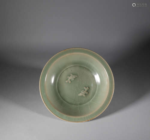 Song Dynasty - Longquan Double Fish Plate